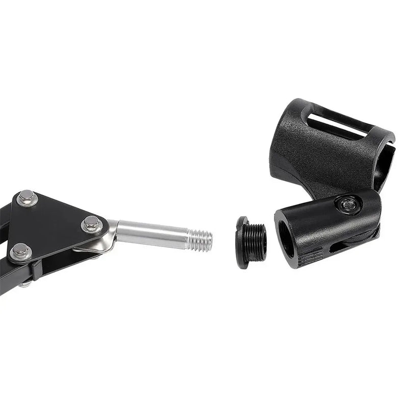 Suporte Microfone/Celular Com Braço Articulado E Ajustado Para Mesa